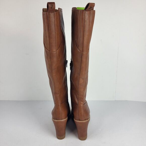 Zodiac Women’s Iggy Wedge Knee High Brown Boot Size 6.5 M - Picture 9 of 15